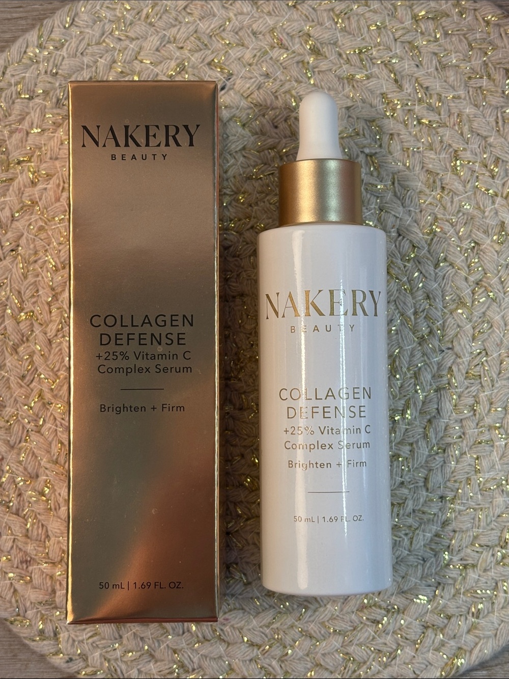 Nakery Beauty Collagen Defense + 25% Vitamin C Complex Serum, 50ml